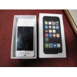 Apple iPhone 5S 16GB Smartphone (white), in box with plug but no USB lead or headphones