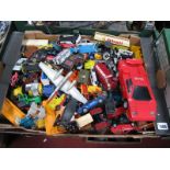 A Box of Diecast Vehicles, by Dinky, Corgi and others.