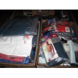 A Quantity of Gent's Shorts, T-shirts, socks, underwear, etc:- Two Boxes