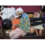 A Quantity of Mid XX Century and Later Dolls.