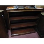 Reprodux Mahogany Bookcase, with two adjustable shelves.