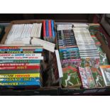 A Quantity of Playfair Cricket Annuals/Lancashire Cricket Year books and childrens annuals.