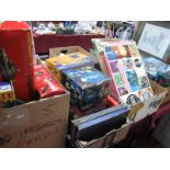 A Quantity of Children's Games and Toys, including Airfix flight Deck, Ranetta plastic model boat,