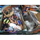 A Collection of Modern Action Man Figures, clothing, accessories, vehicles etc:- Two Boxes