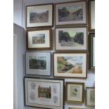 Sheffield Themed Prints, to including signed limited edition Sheffield England 1967 after Barrie