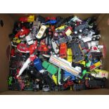 A Quantity of Diecast and Plastic Model Vehicles, by Corgi, Matchbox, Lledo and other, all