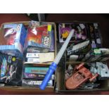 Star Wars Interest: A quantity of modern Star Wars toys and games empty boxes, many branded