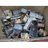 A Quantity of N Gauge Lineside Buildings, including station buildings, housing, engine shed,