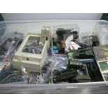 A Large Quantity of "OO"/"HO" Plastic Figures, Accessories, Vehicles, by Airfix, Roco and others,