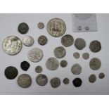 Islamic and Northern Indian Coins, several different denomination, various condition but toned,