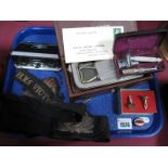 A Vintage" Rolls Razor" Shaving Kit, in original box, together with a "Gillette" Razor, in a box,
