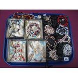 Honora Collection; A Selection of Assorted Costume Jewellery, bead necklaces, bracelet and drop