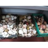 A Large Quantity of Bisque/Artist/Wax/Composition Dolls Heads, contained in three boxes (almost