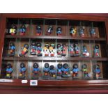 Robertson Advertising Figures (Thirty One), in plastic, pottery, resin to include footballers,