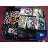 Honora Collection; A Selection of Assorted Costume Jewellery, bead necklaces:- One Tray