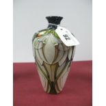 A Moorcroft Pottery Vase, painted in the Galanthus design by Vicky Lovatt, shape 72/6, impressed and