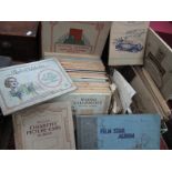 Cigarette Cards - Carraras, Piccadilly, Players, Wills etc, postcards:- Two Boxes.