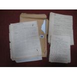Three Typed Manuscripts Dating From 1937-1939, the first by a lady recalling a visit to Berlin in