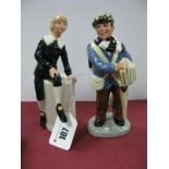 Royal Doulton Figure 'Little Lord Fauntleroy', HN 2972 and 'Old Ben', HN3180, No. 386/1500. (2)