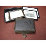 Edwardian Photo Album Containing Period Images, two Baxter prints, three Sheffield prints, plus