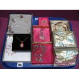 A Selection of Assorted Costume Jewellery, including Honora, Butler & Wilson, Pia and Joan Rivers