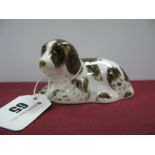 Royal Crown Derby Paperweight 'Scruff', exclusive to the Collectors Guild, date code for 2001,