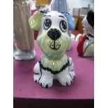 Lorna Bailey - Woof-Woof the Dog, 12.5cm high.