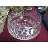 Waterford Cut Glass Bowl, (name on base).