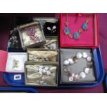 A Selection of Assorted Costume Jewellery, including Honora, Butler & Wilson and Pia, etc:- One
