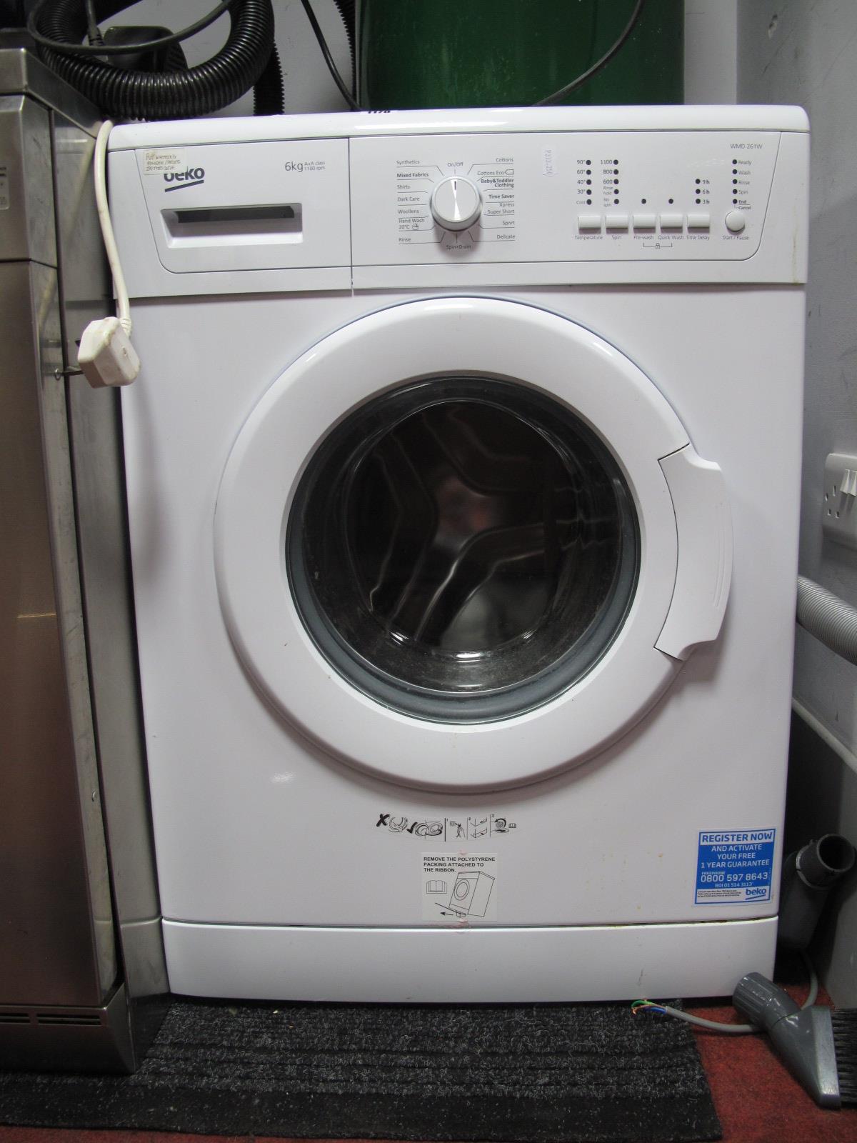 A Beko 6kg Washing Machine.