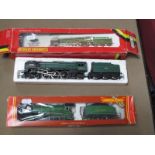 Two Hornby "OO" Gauge/4mm Steam Locomotives, and six wheel powered tenders - Ref R063 4-6-0 "