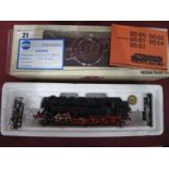 Liliput "HO" Gauge Ref 9523 2-10-2 Tank Steam Locomotive, Germany DB Railways R/No 95006, black/red,