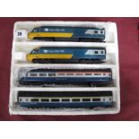 Hornby "OO" Gauge/4mm Inter City 125 Four Car Set, Locomotive, restaurant car and 1st coach,