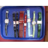 A Collection of Assorted Ladies Wristwatches, including Pierre Cardin, DMQ, Spirit and Precious Time