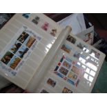 Three Albums Containing Mint Commonwealth Stamps Celebrating Royal Events, (Royal Silver Wedding,