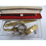 9ct Gold Cased and Other Ladies Wristwatches, including Rotary, and Hamilton, in original box etc.