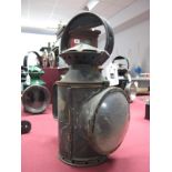 SAR /SAS South African 3 Aspect Railway Lantern by Bladon Birmingham, bullseye lease, appears