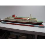 A 1970's/1980's Large Plastic Travel Agents Display- Model of 'Norstar' North Sea Ferry from the