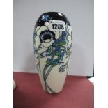 A Moorcroft Pottery Vase, decorated with the "White Splendour" pattern designed by Nicola Slaney,