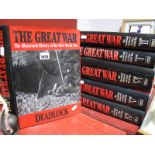 The Great War: An Illustrated History of The First World War (six volumes) hardback, Trident Press.