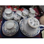 Paragon 'Coniston' Tea Wear, of twenty nine pieces including tea pot.