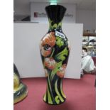 A Moorcroft Pottery Vase, decorated with the (Trial) "December Dream" pattern, shape 93/12, dated