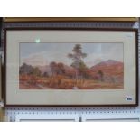 XIX Century Watercolour, 'In Arnot Wood' (possibly Arnot Forest, USA), indistinctly signed and dated