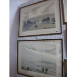 Laura Knight, Pastoral Landscapes, pair of colour prints, 34 x 49cm (foxing).