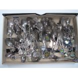 A Collection of Assorted Souvenir Teaspoons.