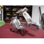 Alloy Model of Scooter, 27mm wide.