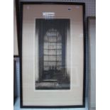Andrew F. Affleck, "The Window, Gloucester", etching, signed in pencil lower right, 79 x 49cm.