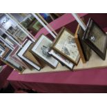 A Quantity of Black and White Etchings, Engravings, Prints:- One Box