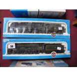 Two Airfix "OO" Gauge/4mm Boxed 4-6-0 Steam Locomotives and Six Wheel Tenders, BR Green "Royal Scot"