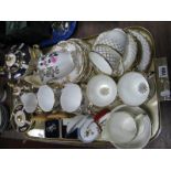 Sadler Imari Teapot, Sugar Basin and Butter Dish, Imperial and Royal Standard china teaware;